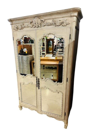 Restoration Hardware  Adelaide Armoire 76 Tall 22 Deep 44 Wide
