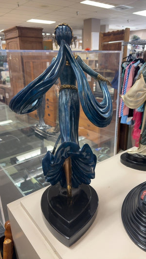 Erte Bronze Ecstasy Sculpture