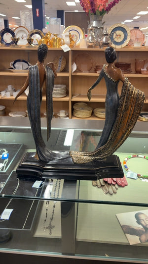 Erte Bronze Duetto 7 Arts 1989  Limited London 189/ 500