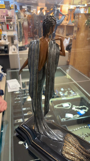 Erte Bronze Duetto 7 Arts 1989  Limited London 189/ 500
