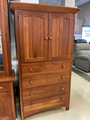 Pennsylvania House Solid Cherry Armoire Dresser
