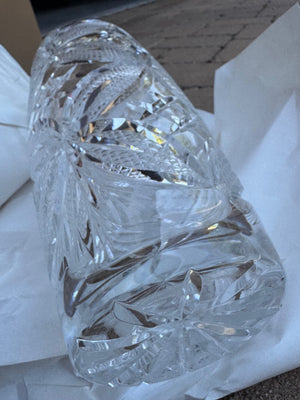 Russian Lead Crystal Vase