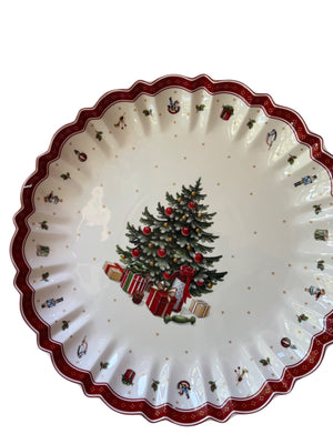 Villeroy & Boch Christmas Toys Delight Platter 16" In Original Box