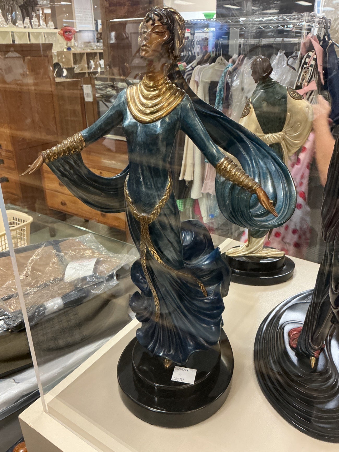 Erte Bronze Ecstasy Sculpture