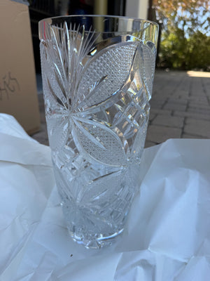 Russian Lead Crystal Vase