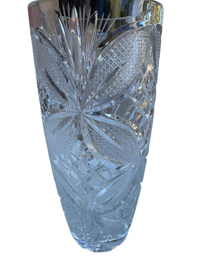 Russian Lead Crystal Vase
