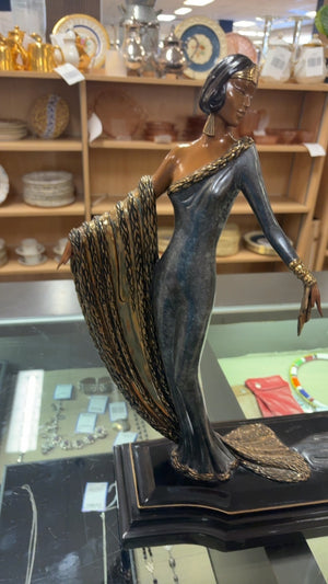 Erte Bronze Duetto 7 Arts 1989  Limited London 189/ 500