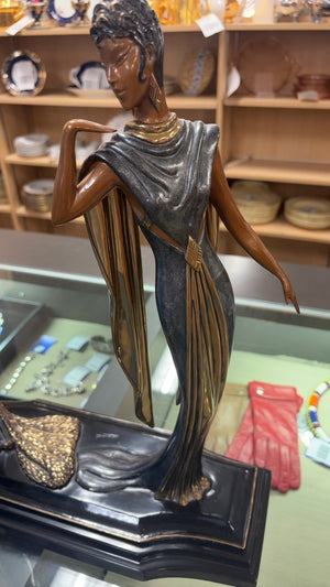 Erte Bronze Duetto 7 Arts 1989  Limited London 189/ 500