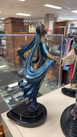 Erte Bronze Ecstasy Sculpture