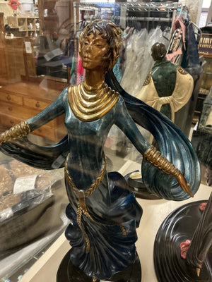 Erte Bronze Ecstasy Sculpture