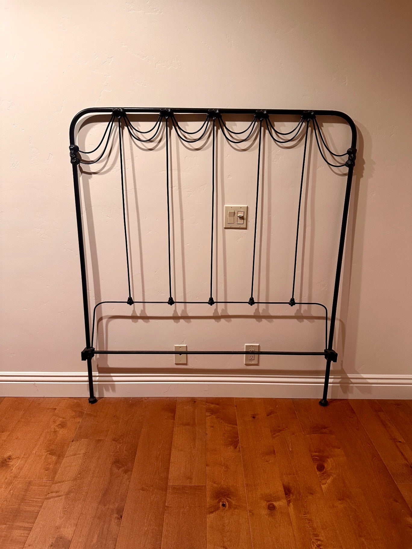 Antique Iron Headboard  (please measure)