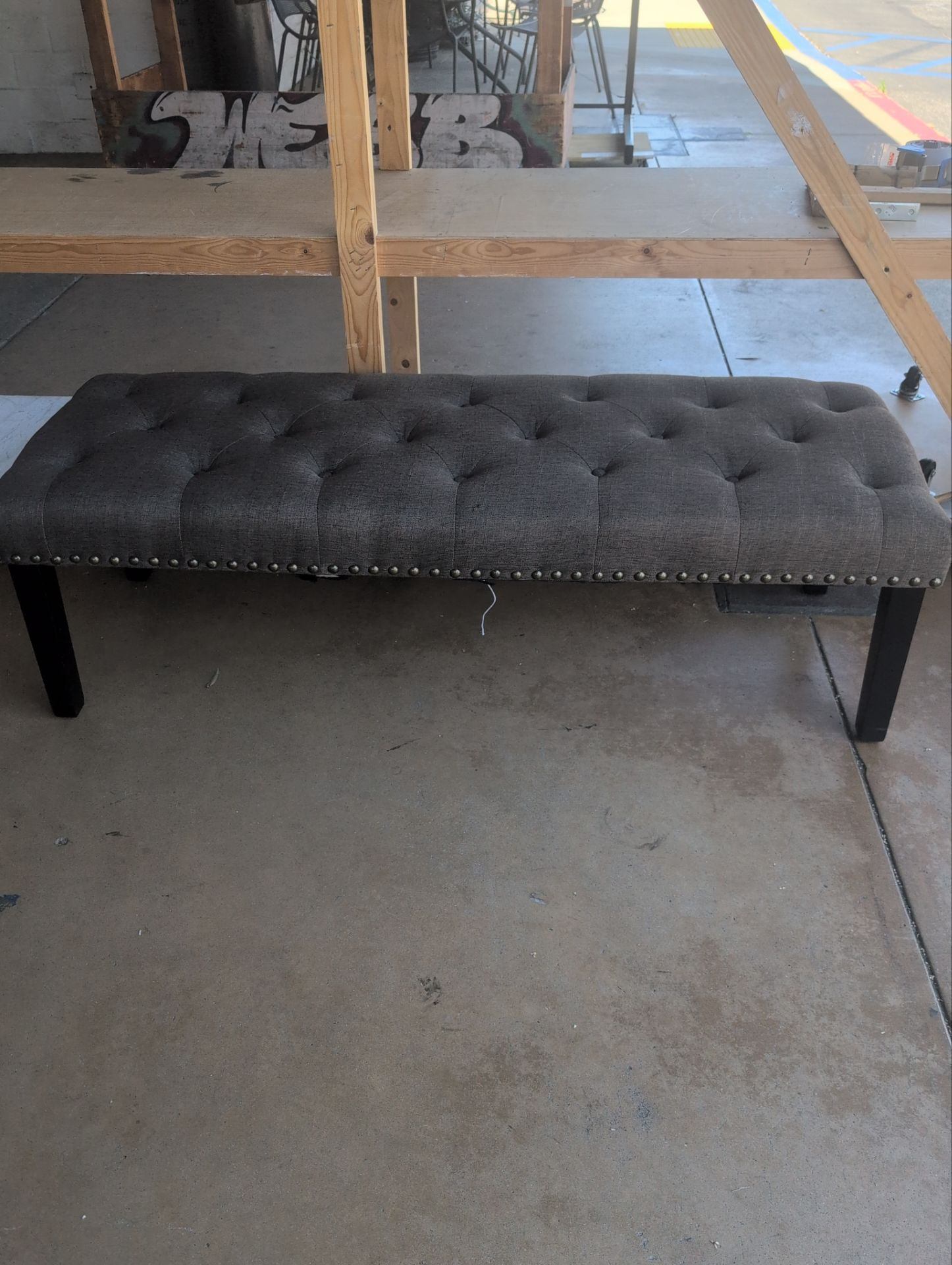Alton Tufted Bench