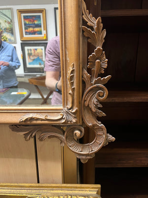 Victorian Rococo Revival Carved Wall Mirror