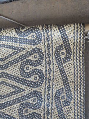 Grass/Reed Wall Hanging Tapestry with Rods