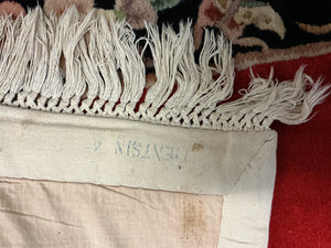 Chinese Wool Runner Rug 100x28