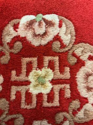 Chinese Wool Runner Rug 100x28