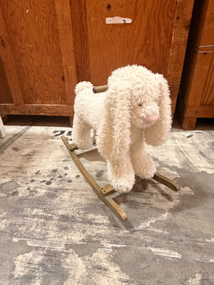 Restoration Hardware Baby & Child Rocking Bunny 29L x 12w x 21h