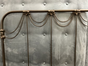 Antique Iron Headboard  (please measure)