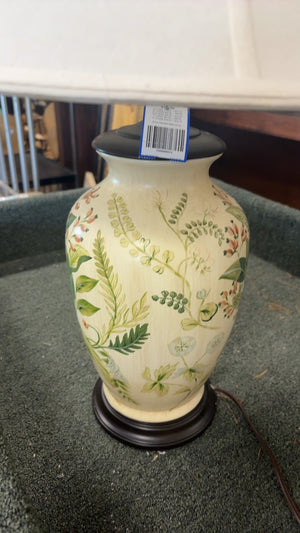 Floral Painted Table Lamp