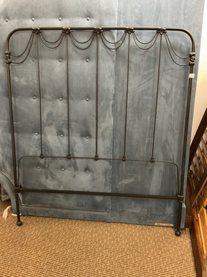 Antique Iron Headboard  (please measure)