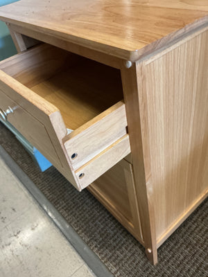 Wood Side Table / Nightstand 