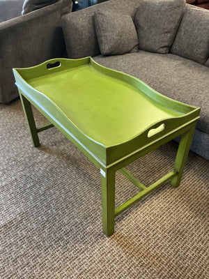 Green Serving Tray Coffee Table