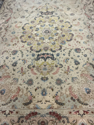 Persian Tabriz Silk / Wool  Rugs 6x10