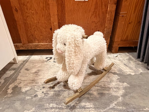 Restoration Hardware Baby & Child Rocking Bunny 29L x 12w x 21h