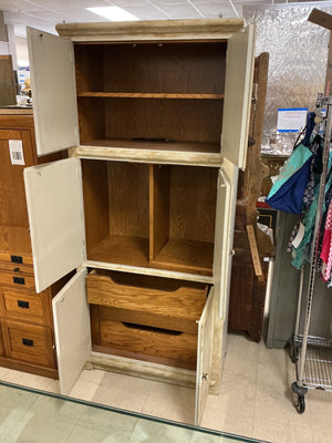 Thomasville Dresser Hutch Cabinet 34x17x78
