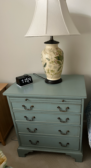 Green Accents Beyond Nightstand