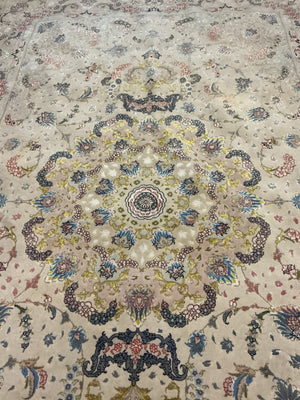 Persian Tabriz Silk / Wool  Rugs 6x10