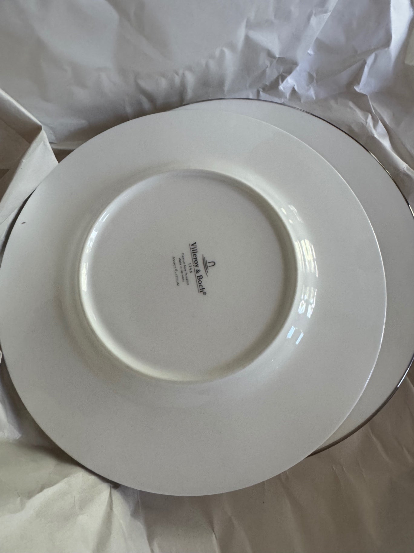 【未使用】Villeroy & Boch / Plate×5 Villeroy & Boch Premium porcelain Set of 5 - Miss Daisy's