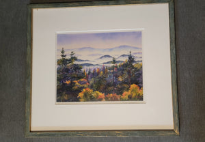 "Pleasure Point" by artist Marie Gabrielle Giclee 17 x 15.5