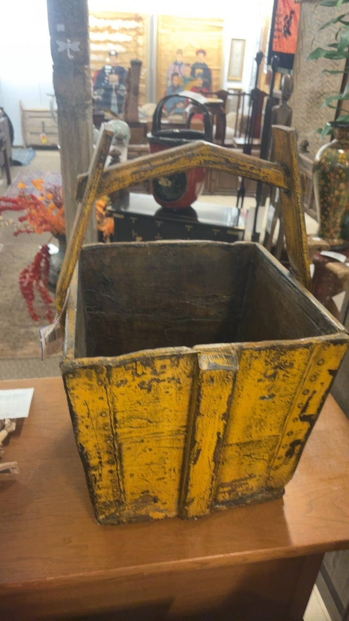 Chinese Basket Yellow