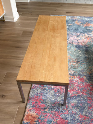 Room & Board Parsons Coffee Table 58x16x18