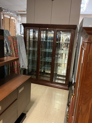 Beveled Glass Door China Cabinet