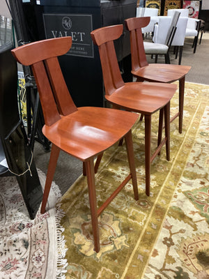 Copeland Estelle Wood Bar Stools (set of 3)
