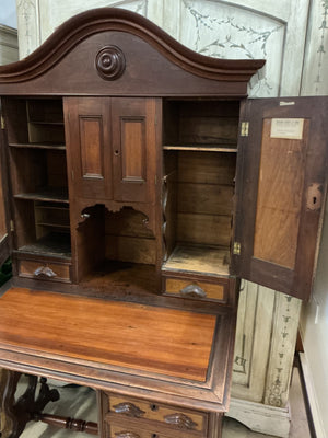 2 Piece Antique American Victorian / Eastlake Secretary Desks