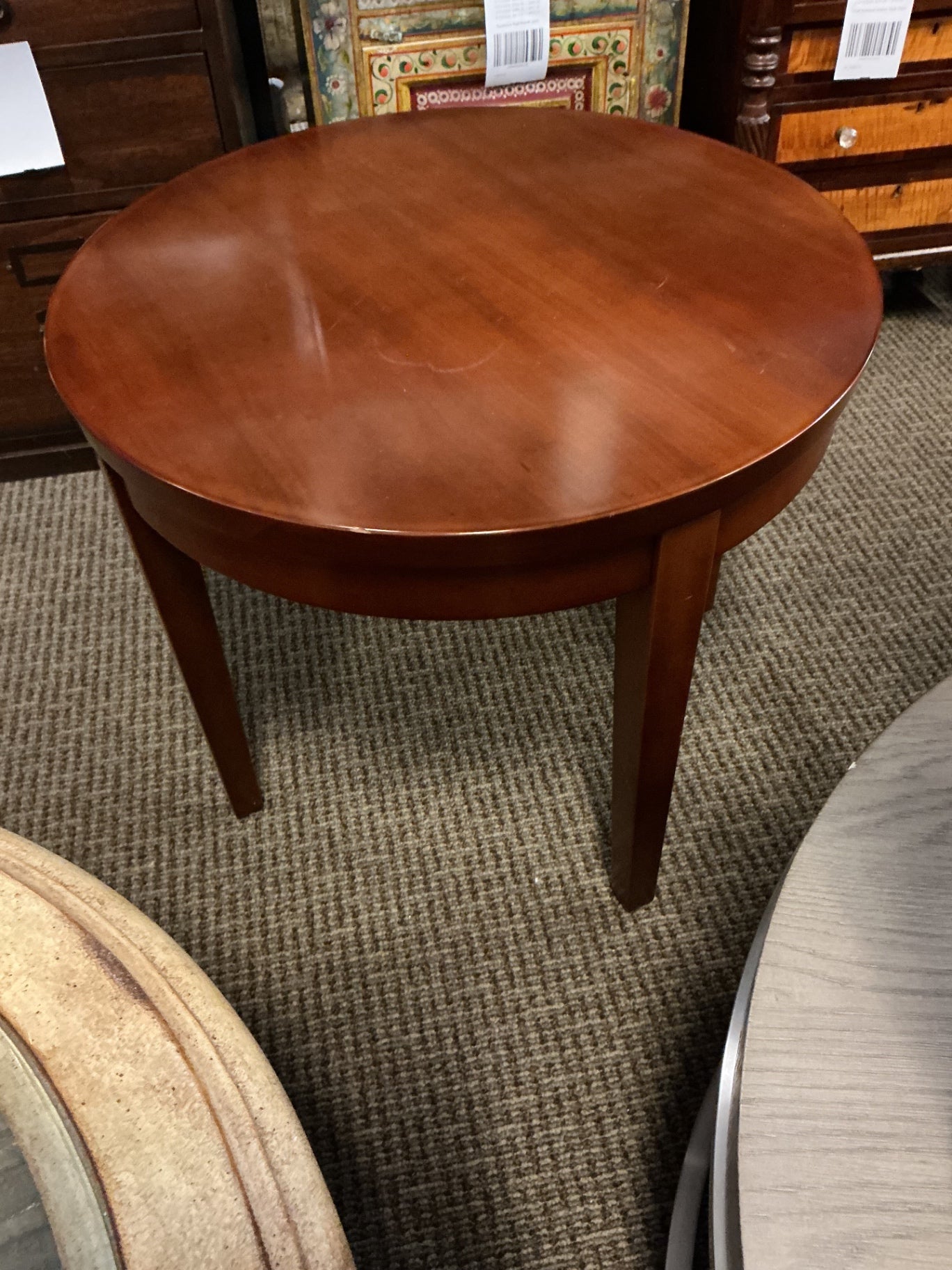 Small Round Side Table 24"x24"