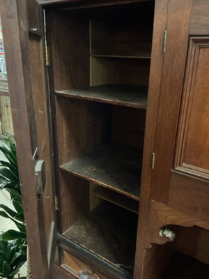 2 Piece Antique American Victorian / Eastlake Secretary Desks