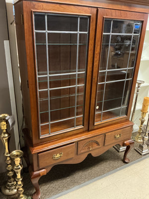 Stickley Chippendale Style Mahogany China Cabinet