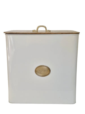 Metal Pet Food Storage Cannister with Lid