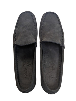 SALVATORE FERRAGAMO Gray Sport Loafers Size 6.5