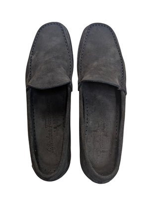 SALVATORE FERRAGAMO Gray Sport Loafers Size 6.5