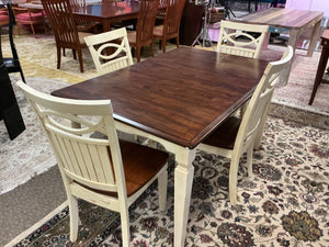 Butterfly Dining Table + 4 Chairs