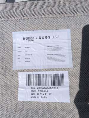 Khaddar Studio Striped New Zealand Wool Rug  9'x12'
