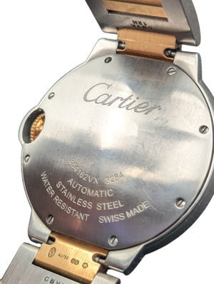 Cartier Ballon Bleu Automatic Wristwatch 18k YG & SS *Extra Links*