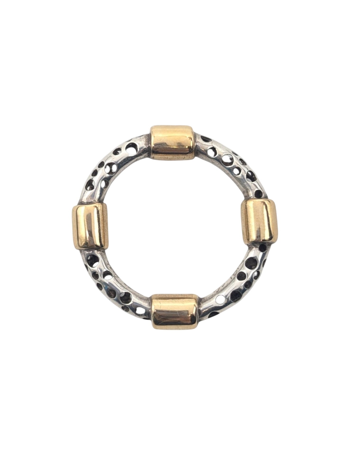 Ring Sterling 18k Yellow Gold & Silver by Holly Lee