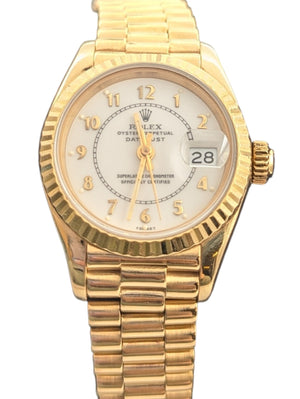 Womens Rolex President Datejust 18kYG