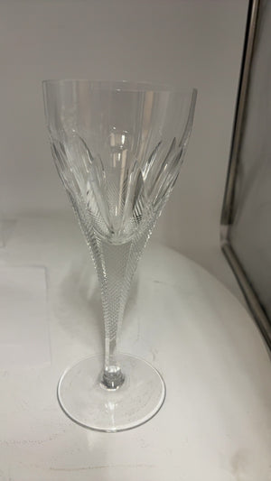Ceska Czech Crystal, wine glass-Each